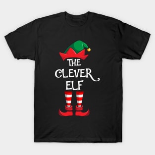 Clever Elf Matching Family Christmas Smart T-Shirt